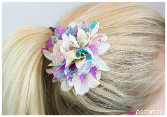 Paparazzi Hair Accessories ~ Lei Away - Purple