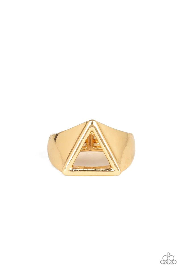 Paparazzi Ring ~ Trident - Gold