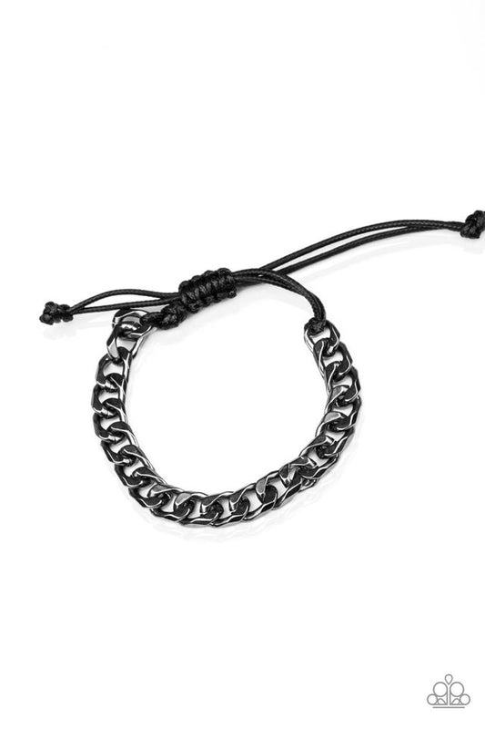 Rulebreaker - Black - Paparazzi Bracelet Image