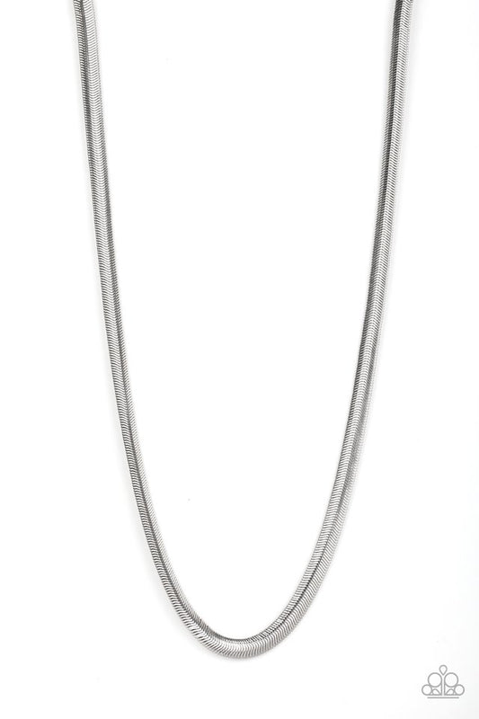 Kingpin - Silver - Paparazzi Necklace Image