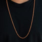 Jump Street - Copper - Paparazzi Necklace Image