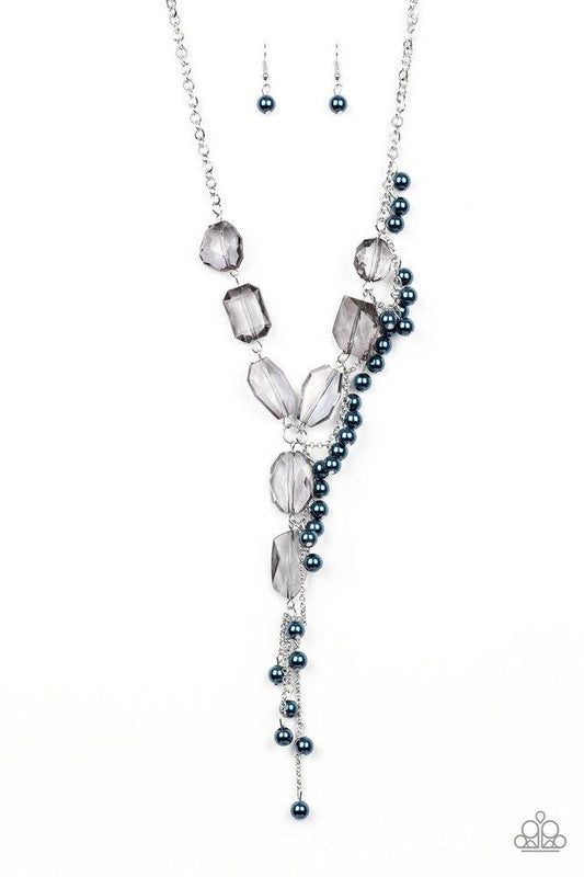 Paparazzi Necklace ~ Prismatic Princess - Blue