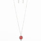 Key Keepsake - Red - Paparazzi Necklace Image