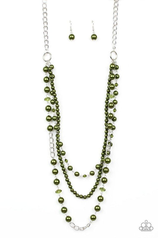 Paparazzi Necklace ~ New York City Chic - Green