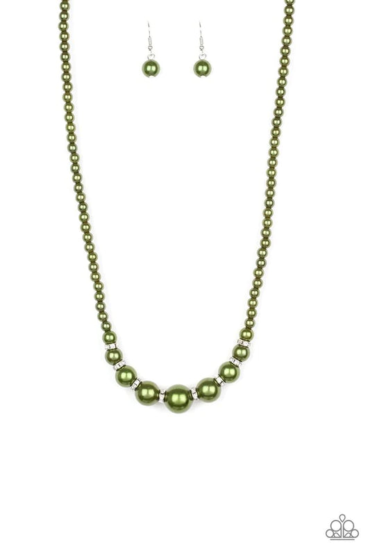 Paparazzi Necklace ~ SoHo Sweetheart - Green