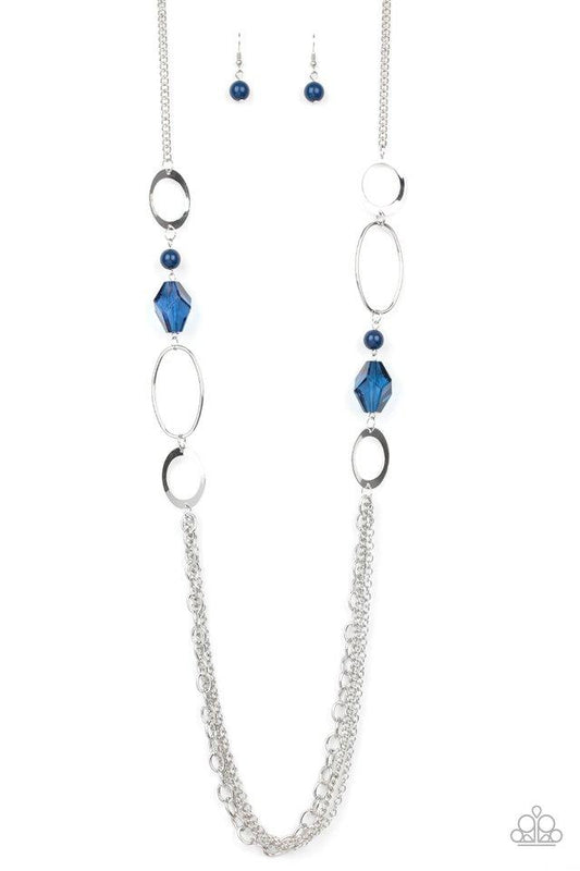 Paparazzi Necklace ~ Jewel Jubilee - Blue