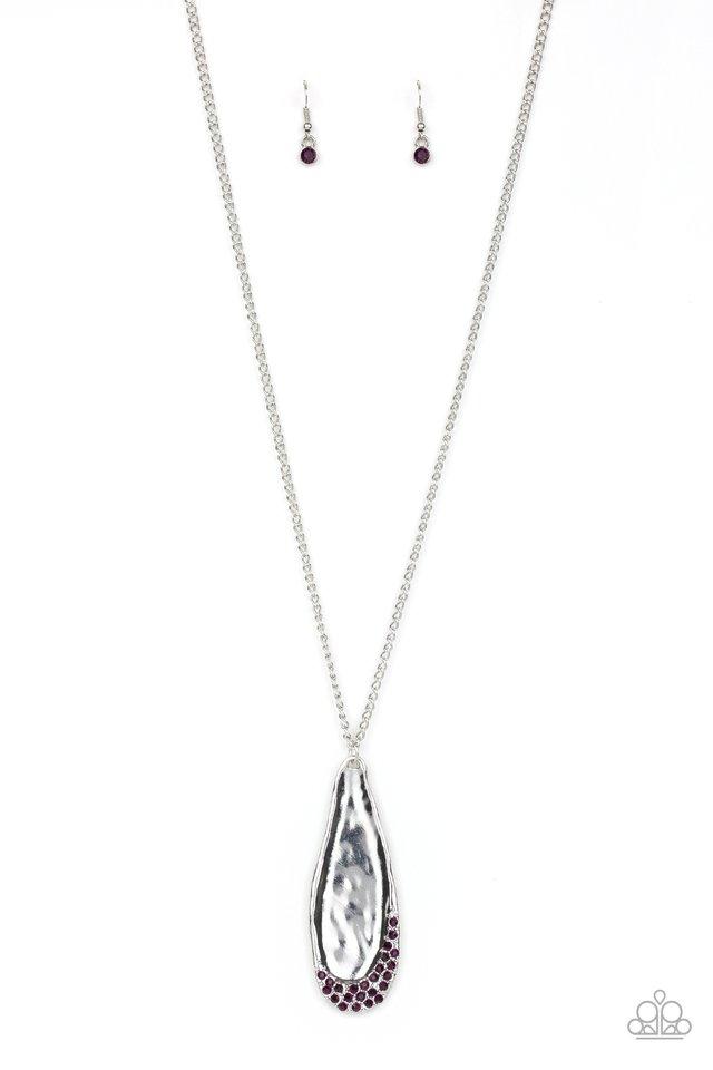 Paparazzi Necklace ~ Metro Storm - Purple