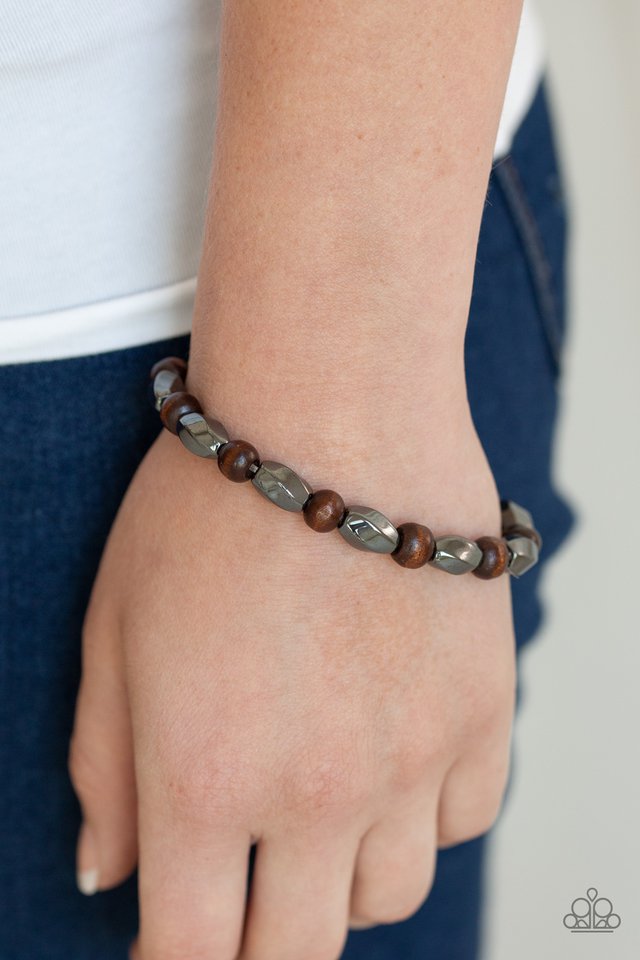 Resilient - Brown - Paparazzi Bracelet Image