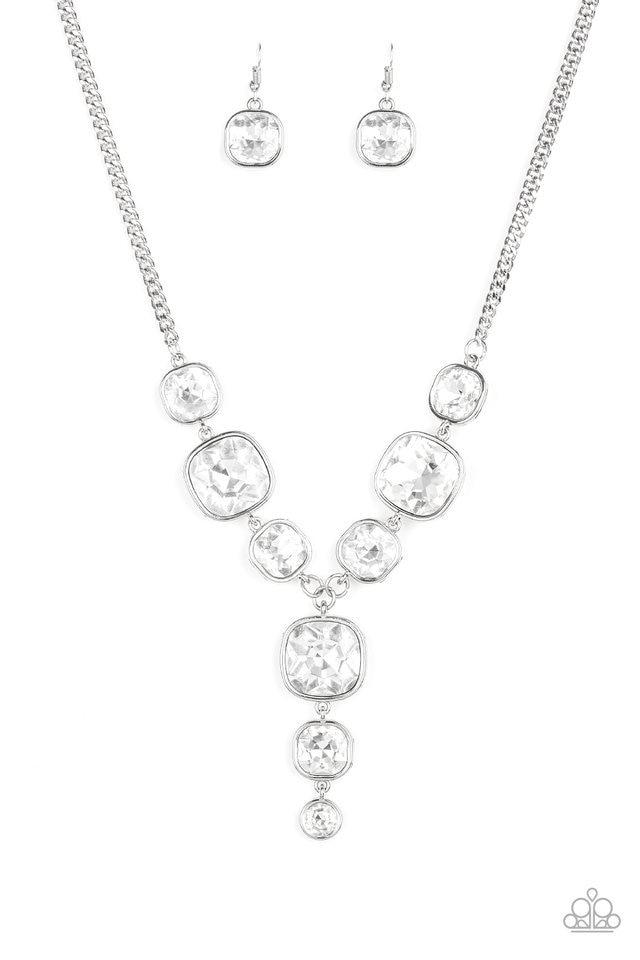 Paparazzi Necklace ~ Legendary Luster - White – Paparazzi Jewelry ...