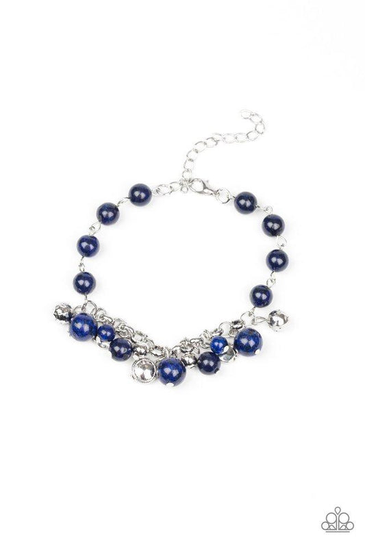 Pulsera Paparazzi ~ Brillo brillante - Azul