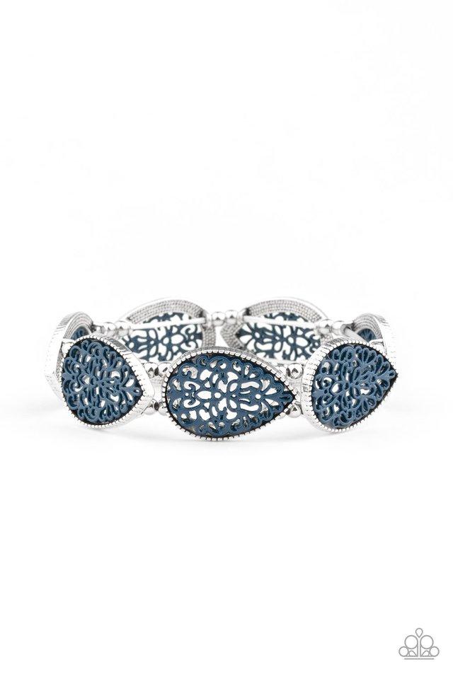 Pulsera Paparazzi ~ Cazador de reliquias - Azul