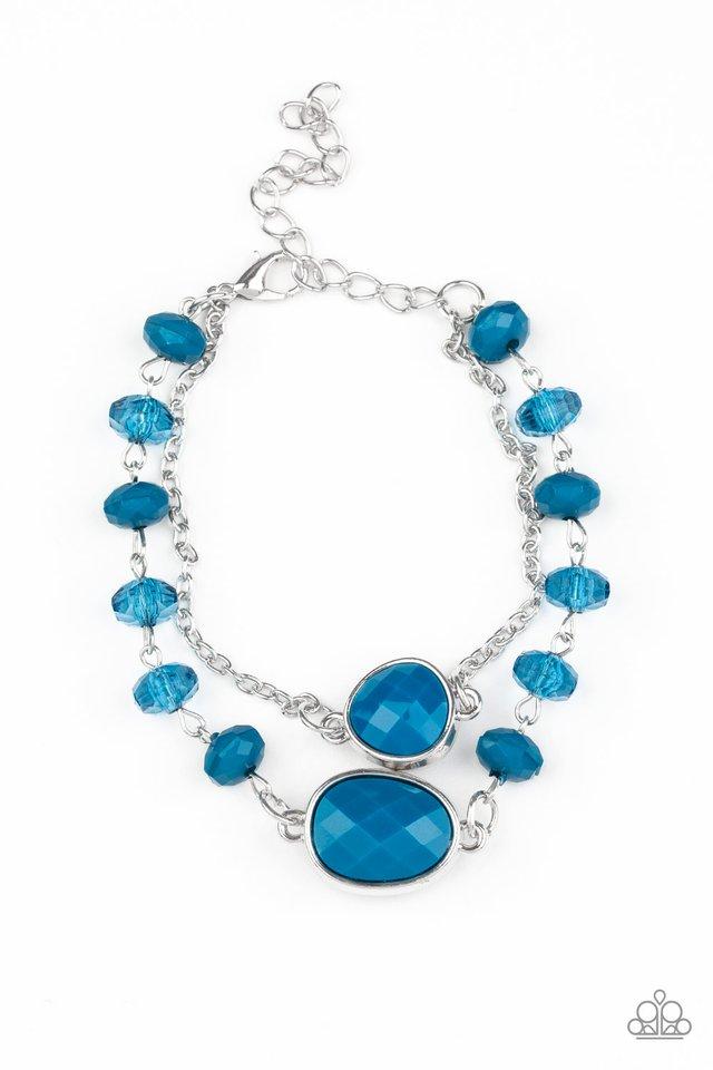 Pulsera Paparazzi ~ Crowd Pleaser - Azul