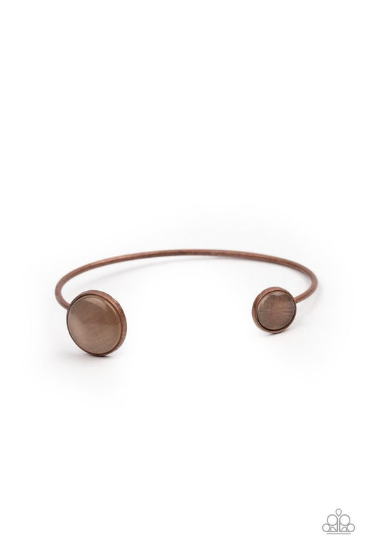 Brilliantly Basic - Copper - Paparazzi Bracelet Image