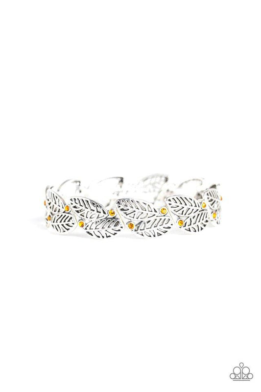 Paparazzi Bracelet ~ Fall Flair - Yellow