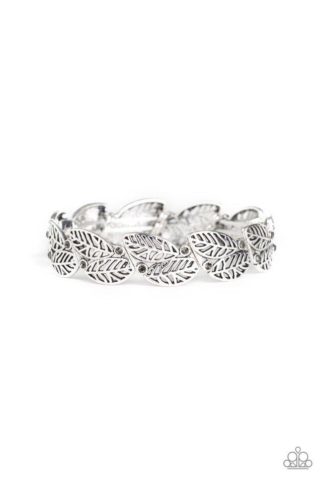 Paparazzi Bracelet ~ Fall Flair - Silver