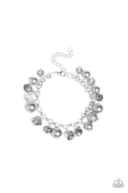 Pulsera Paparazzi ~ Cupid Couture - Plata