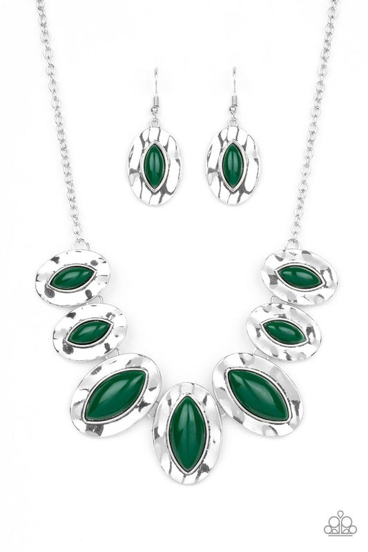 Terra Color - Green - Paparazzi Necklace Image