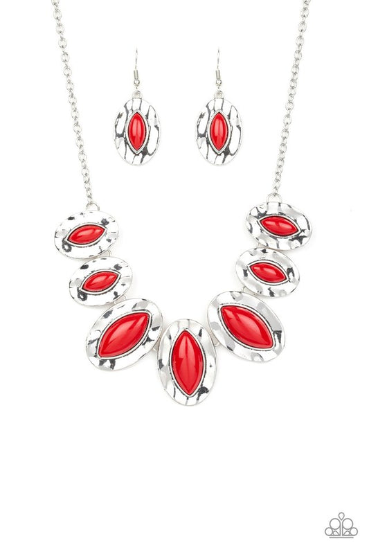 Terra Color - Red - Paparazzi Necklace Image