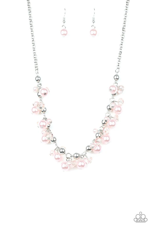 Paparazzi Necklace ~ Duchess Royale - Pink