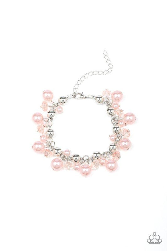 Pulsera Paparazzi ~ Kensington Kiss - Rosa