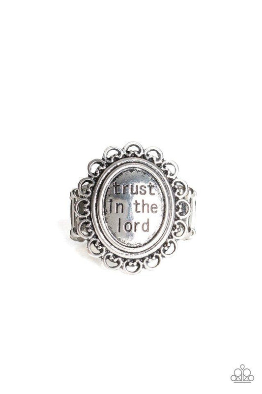 Anillo Paparazzi ~ Trust - Plata