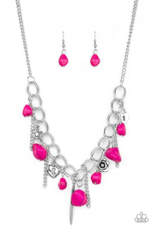 Collar Paparazzi ~ Southern Sweetheart - Rosa