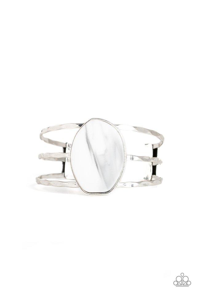 Pulsera Paparazzi ~ Canyon Dream - Blanco