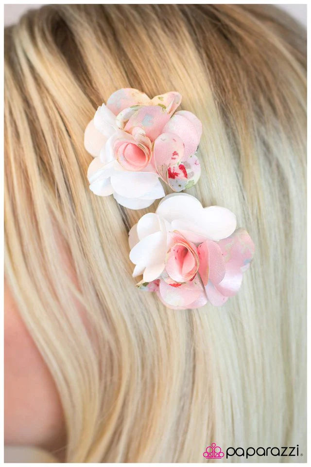 Accesorios para el cabello de Paparazzi ~ Dear John - Rosa