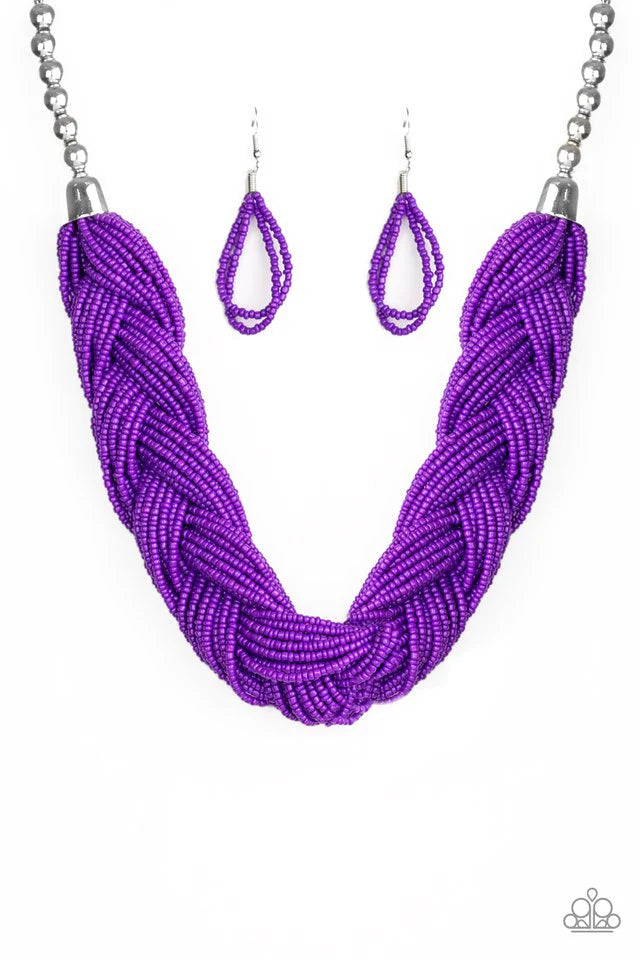 Paparazzi Necklace ~ The Great Outback - Purple