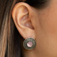 Fine Flora - Pink - Paparazzi Earring Image