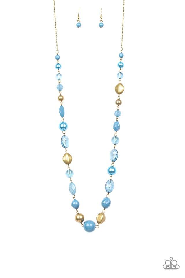 Paparazzi Necklace ~ Secret Treasure - Blue
