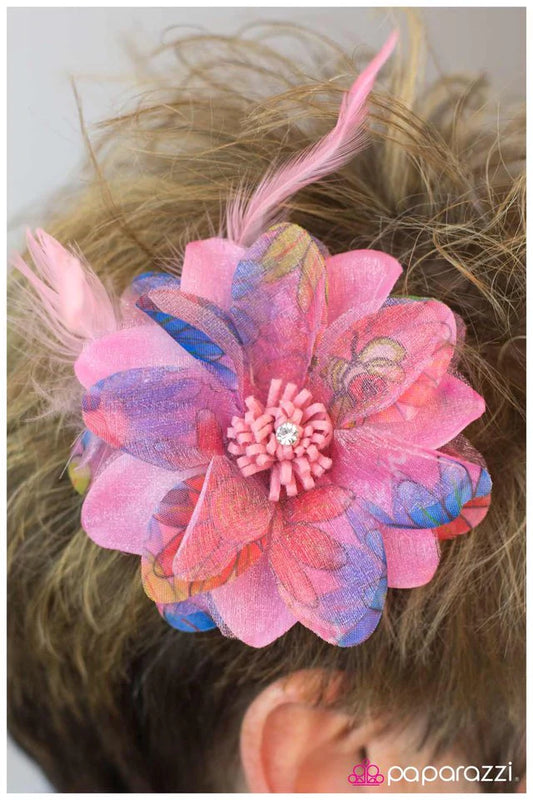 Paparazzi Hair Accessories ~ Flair for the Dramatic - Pink