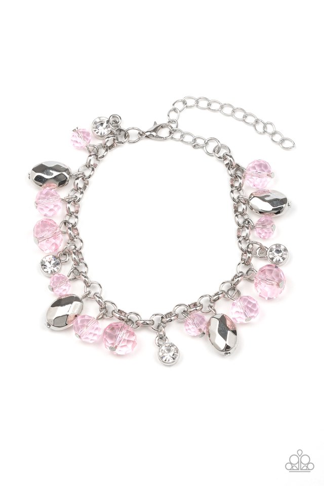 Dazing Dazzle - Pink - Paparazzi Bracelet Image