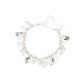 Dazing Dazzle - White - Paparazzi Bracelet Image