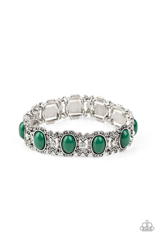 A Piece of Cake - Green - Paparazzi Bracelet Image