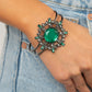 Elaborate Elegance - Green - Paparazzi Bracelet Image