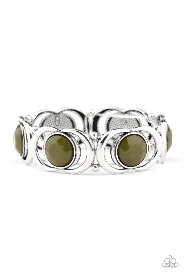 Pulsera Paparazzi ~ Modernly Malibu - Verde