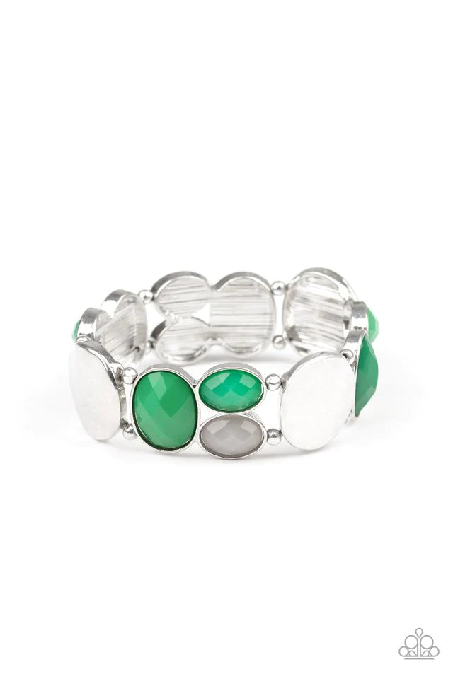 Paparazzi Bracelet ~ Chroma Charisma - Green