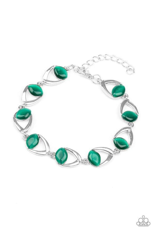 Pulsera Paparazzi ~ Modern Mystic - Verde