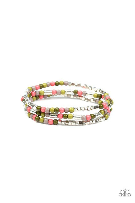 Pulsera Paparazzi ~ Microcuentas - Multicolor