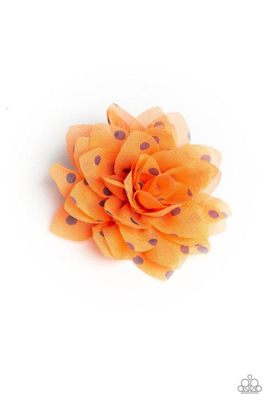 Accesorios para el cabello de Paparazzi ~ Dot Dot Dot - Naranja