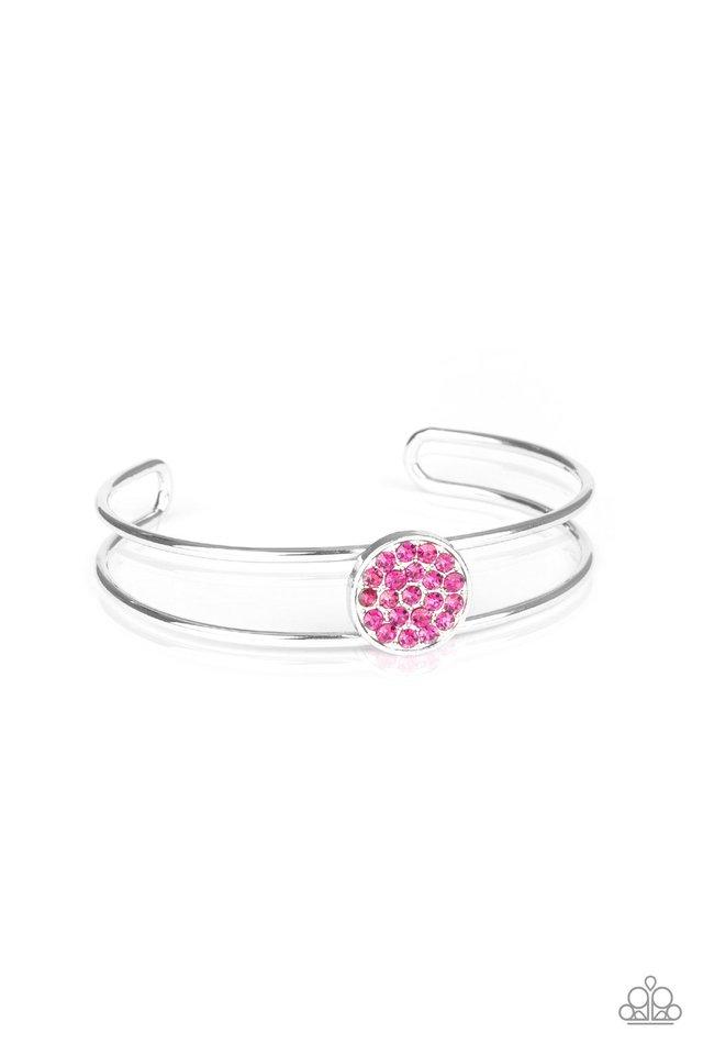 Pulsera Paparazzi ~ Dial Up The Dazzle - Rosa