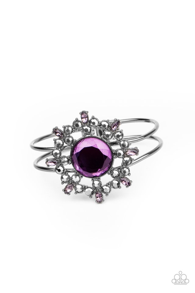 Elaborate Elegance - Purple - Paparazzi Bracelet Image