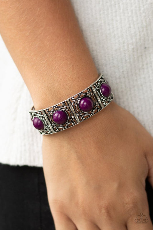 Victorian Dream - Purple - Paparazzi Bracelet Image