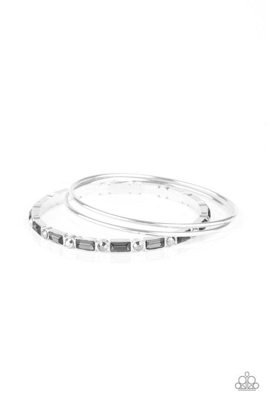 Pulsera Paparazzi ~ HEIR Toss - Plata