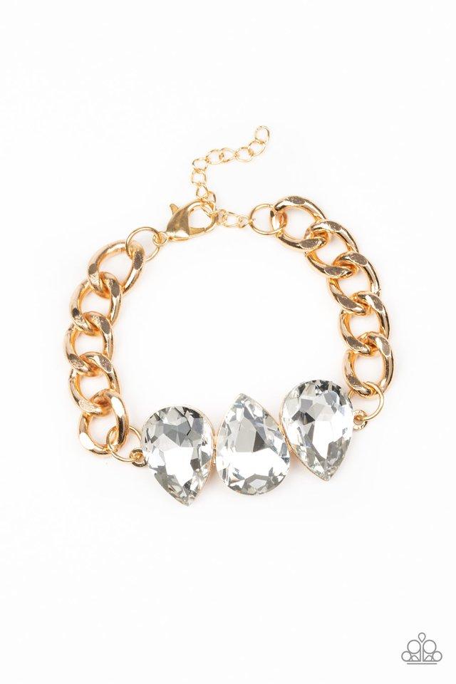 Paparazzi Bracelet ~ Bring Your Own Bling - Gold