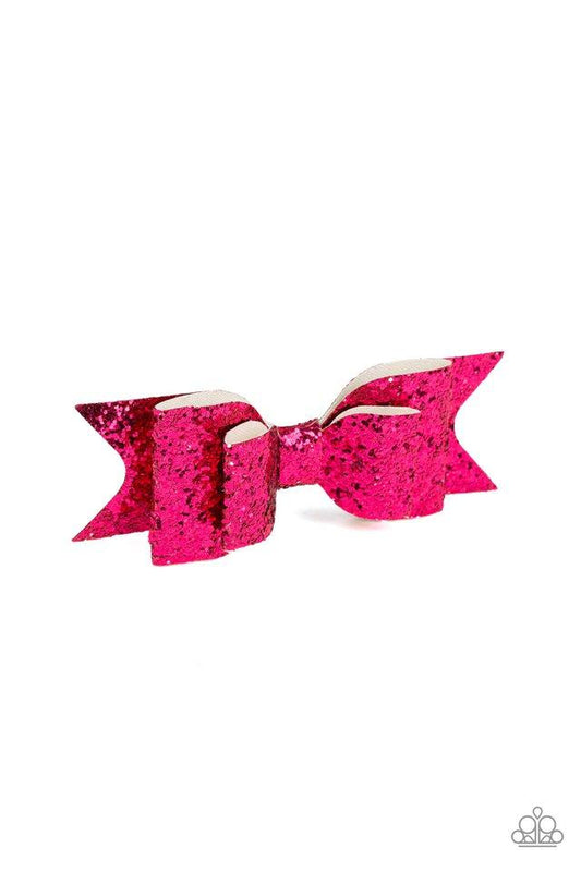 Paparazzi Hair Accessories ~ Put A Bow On It - Pink