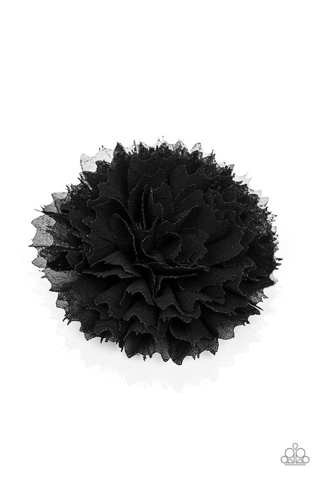 Paparazzi Hair Accessories ~ Bloom-tastic - Black