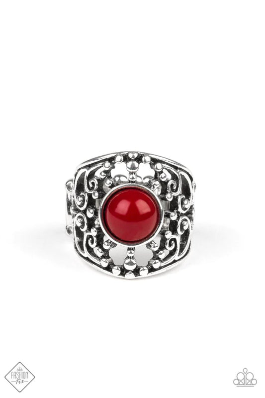 Paparazzi Ring ~ On An Adventure - Red