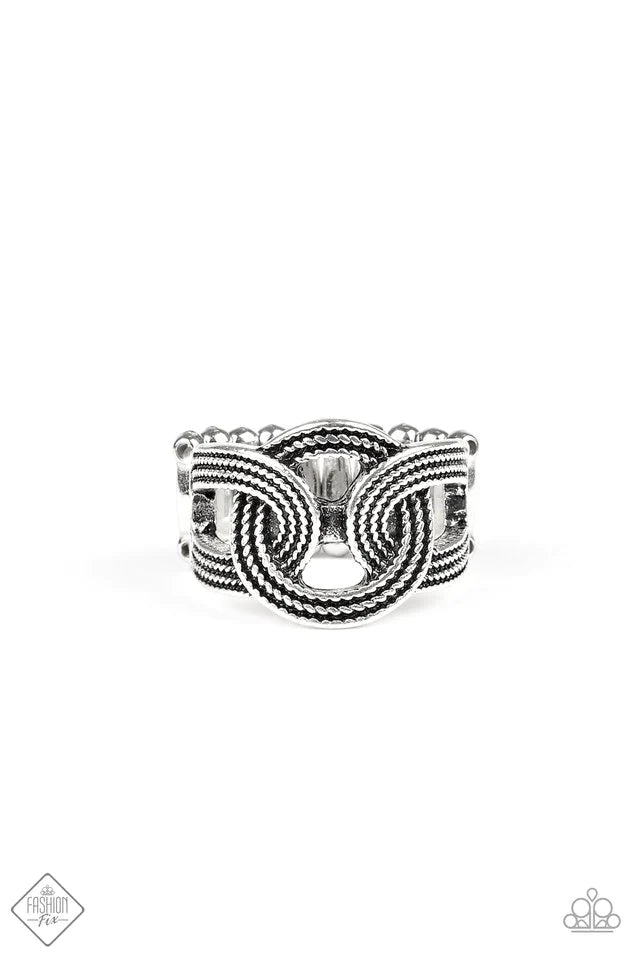 Anillo Paparazzi ~ Unir fuerzas - Plata